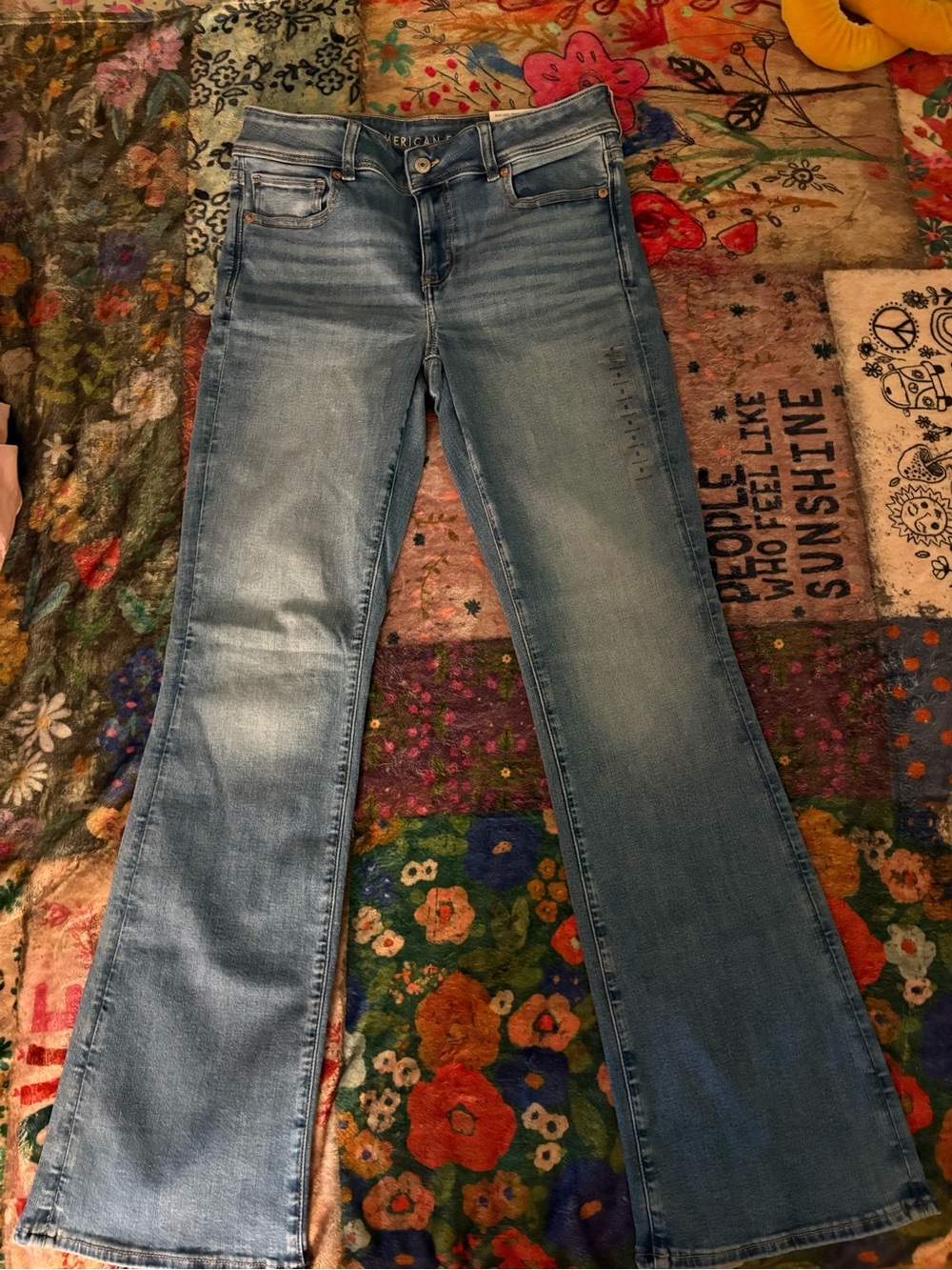 American Eagle Outfitters Light Blue Bootcut Jeans